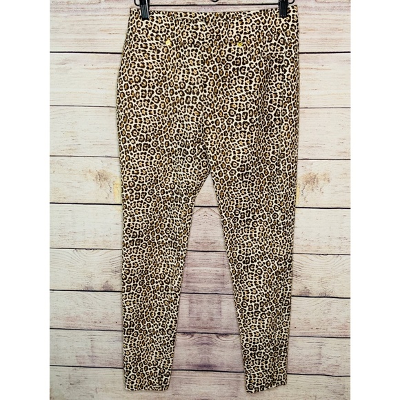 MICHAEL Michael Kors Pants - NWOT Michael Kors Leopard Print Jegging Leggings
